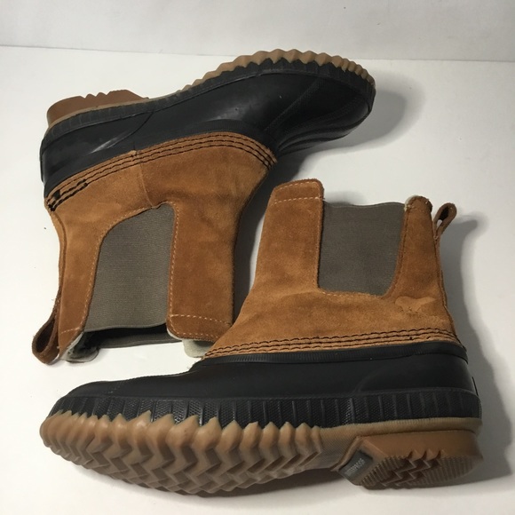 Sorel Cheyanne Metro Chelsea Waterproof Slip On Classic Duck Boots Size 4 - Picture 6 of 8